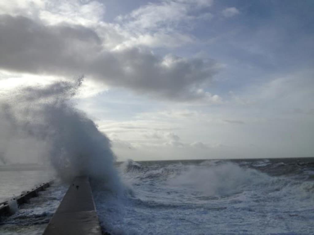 Coup de vent au Havre