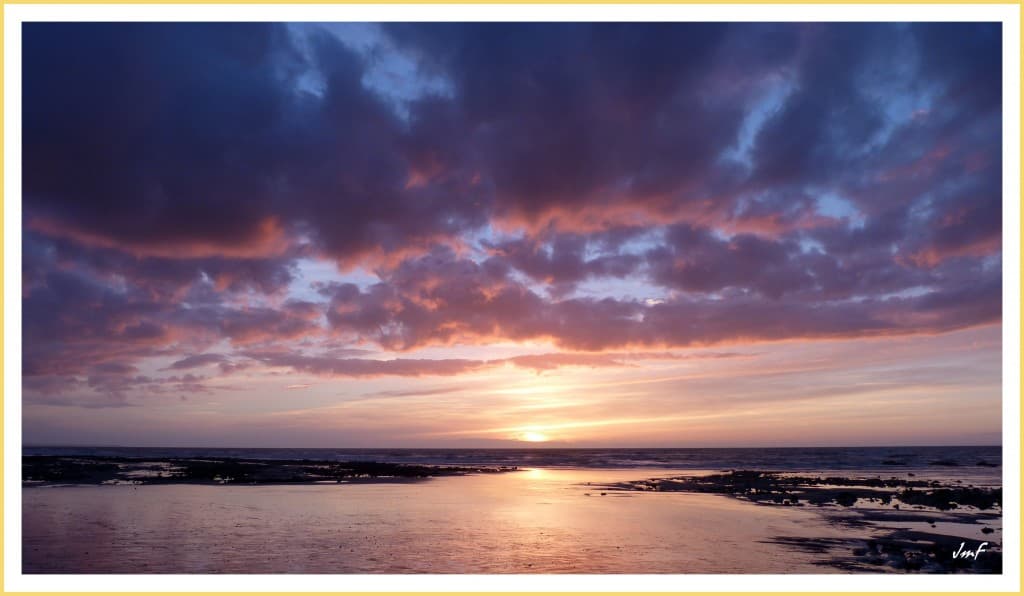 crépuscule coloré