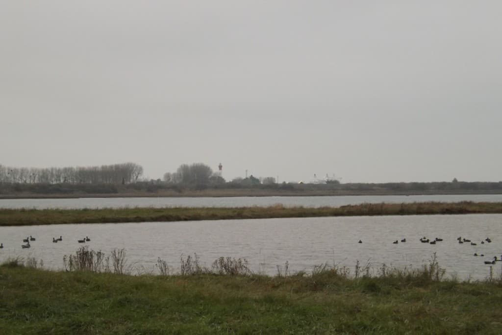 Estuaire de l'Orne face à Ouistreham 11°