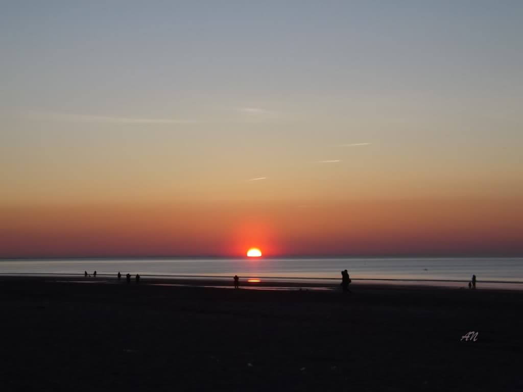 Un coucher de soleil parfait