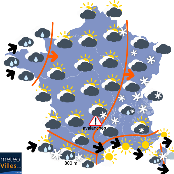 Un froid plus vif dans les premiers jours de l'année 2021