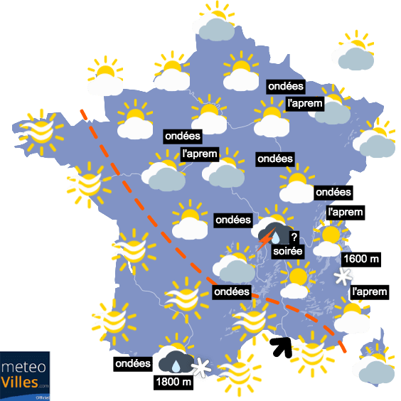 Fin de semaine agréable - et estivale dans le Sud-ouest