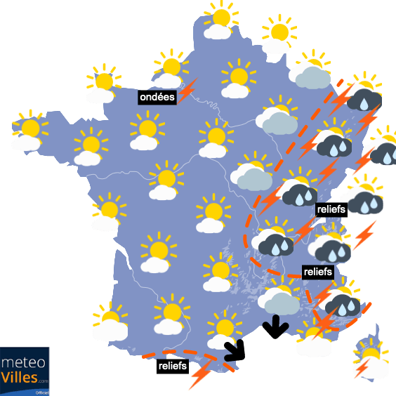 De plus en plus chaud jusqu'à mercredi