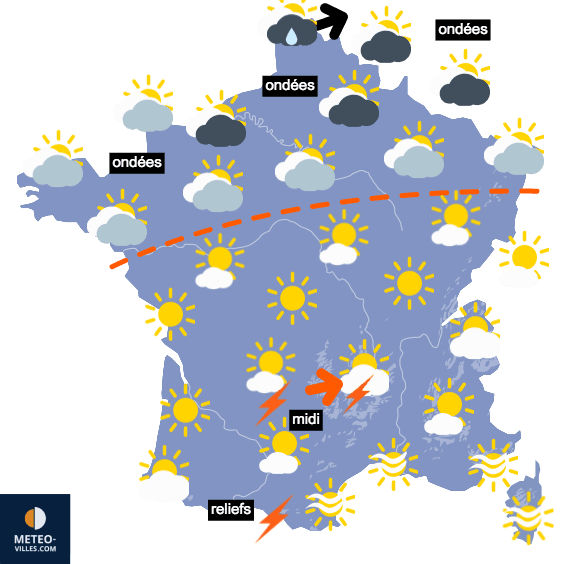 Et maintenant la canicule dans le Sud et l'Est