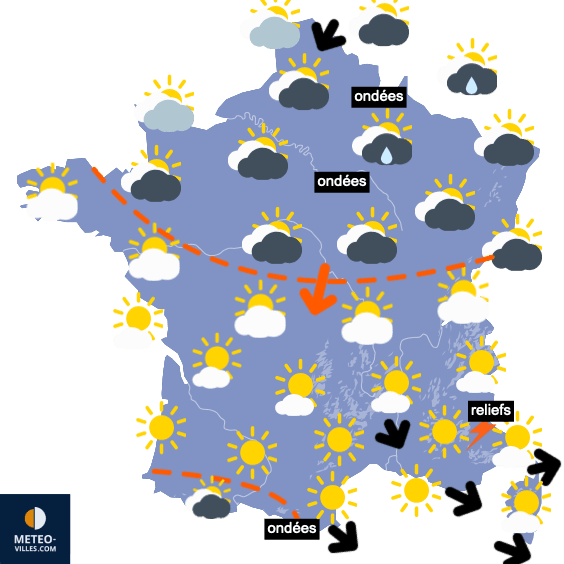 Une fin août sèche et très stable
