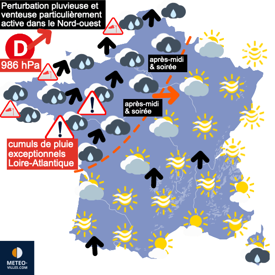 Pas de réelle amélioration avant jeudi