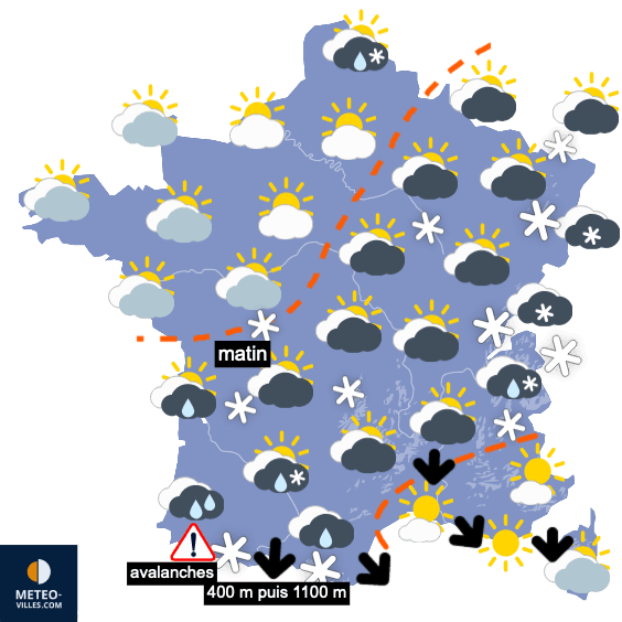 Nombreuses vagues pluvieuses et venteuses en vue