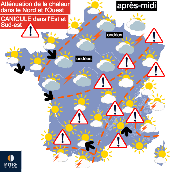 La 4eme vague de chaleur se confirme !