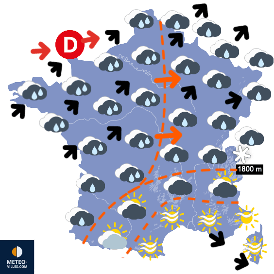 Menace de tempête pour Noël