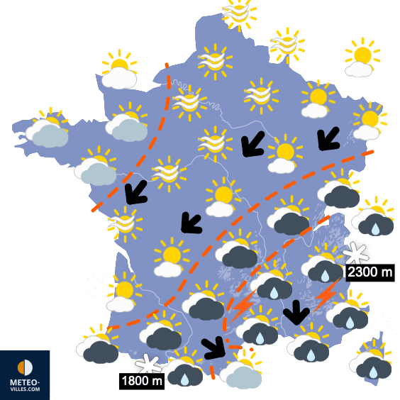 Enfin la pluie dans le Roussillon et début juin plus chaud