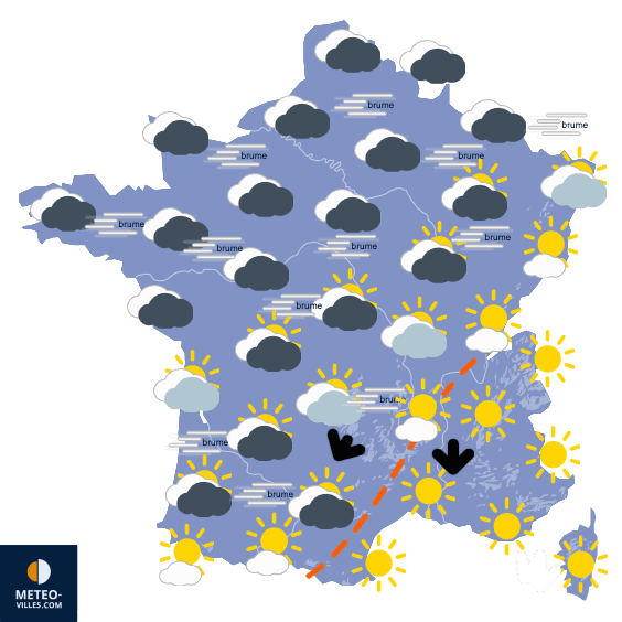 Un entre-deux fêtes calme, souvent gris et assez froid