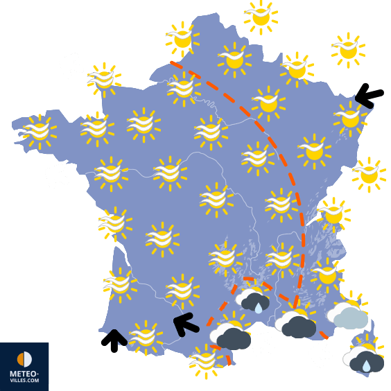 Le froid laissera place au printemps sur la moitié Nord