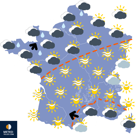 Retour d'un temps plus doux et plus perturbé