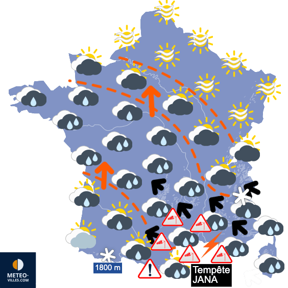 L'apparition du printemps n'aura été qu'éphémère