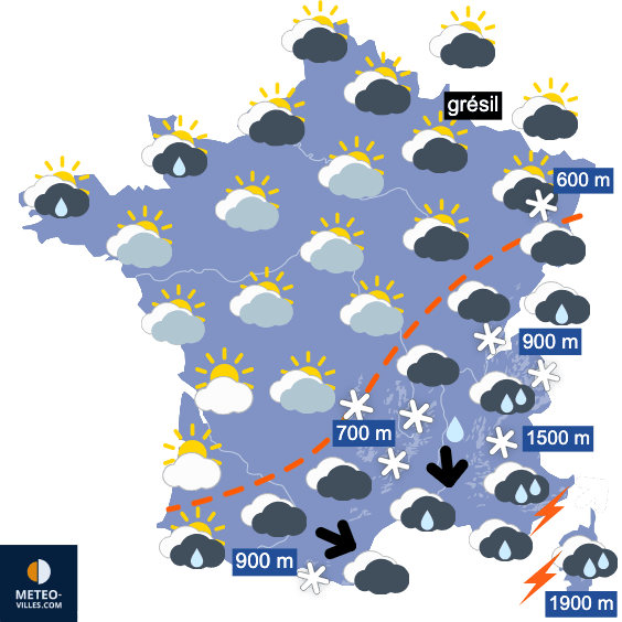 Pas de douceur avant mardi ou mercredi prochain