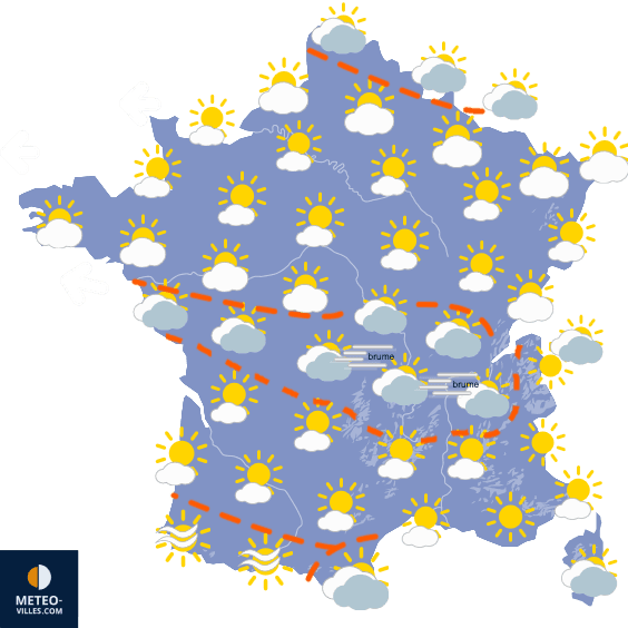 Météo de plus en plus agréable jusqu'à jeudi