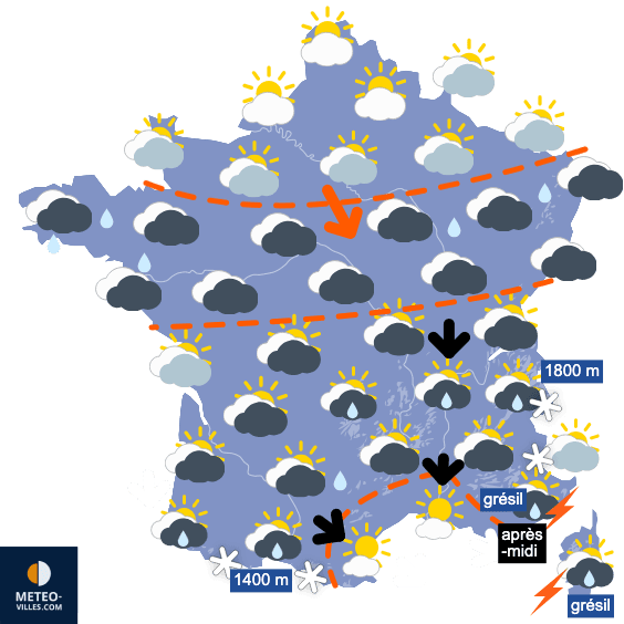 Météo : jeudi plus ensoleillé et week-end frais, mais sec