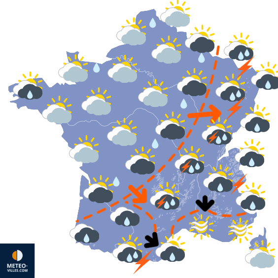 Semaine mitigée, mais plus agréable au sud