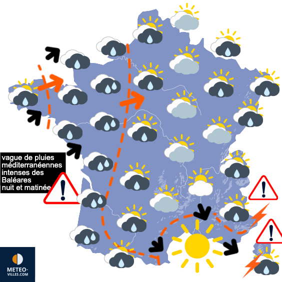 Pas de période de beau temps durable et généralisé en vue