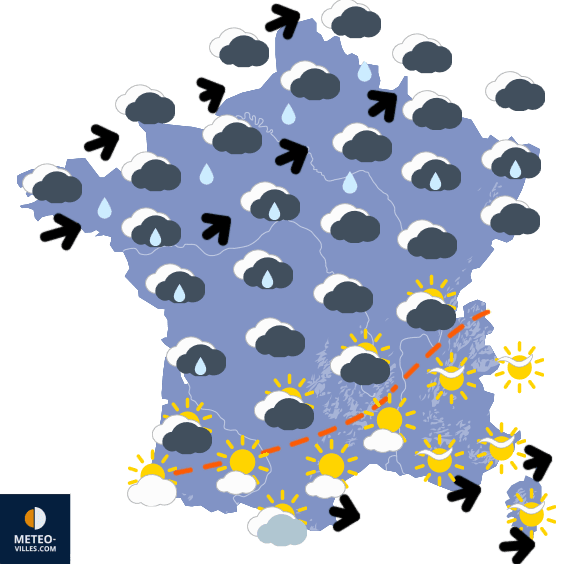 Une semaine plus agréable, notamment au Sud