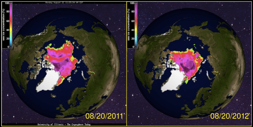 comparaison-banquise-arctique-ete-2011-ete2012
