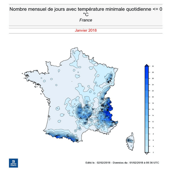 Image d'illustration pour Janvier 2018 : le plus doux depuis plus d'un siècle en France