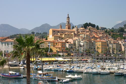 Menton, ville la plus chaude la nuit