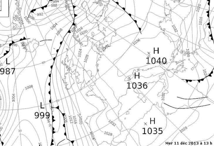 Image d'illustration pour Nuages bas sur l'Europe de l'Est