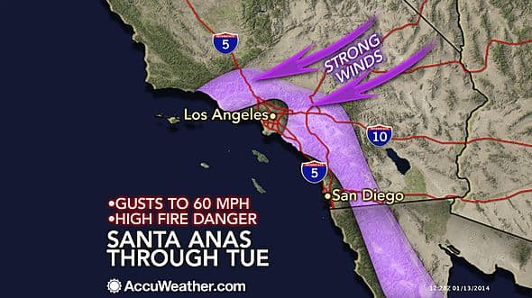Image d'illustration pour Chaleur, sécheresse et incendies en Californie