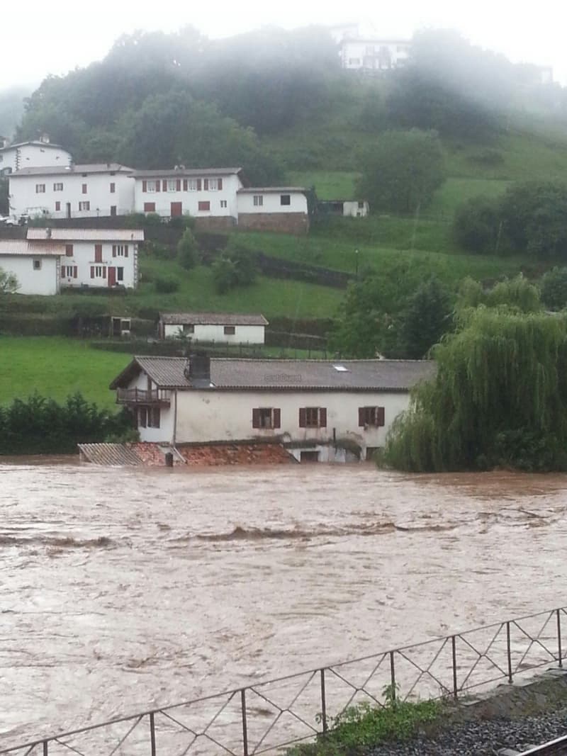 Image d'illustration pour Inondations meurtrières dans les Pyrénées Atlantiques - Soule et Navarre
