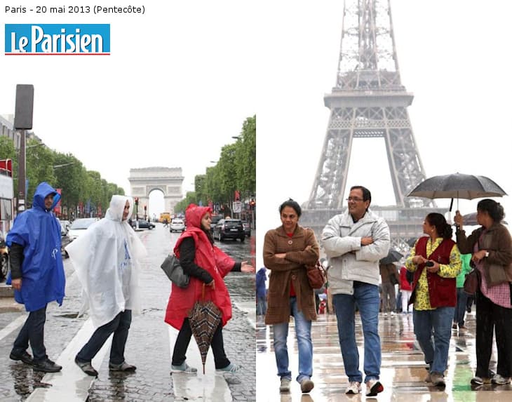 Image d'illustration pour Météo-Paris - Pluies abondantes depuis samedi (jusqu'à 60 mm)