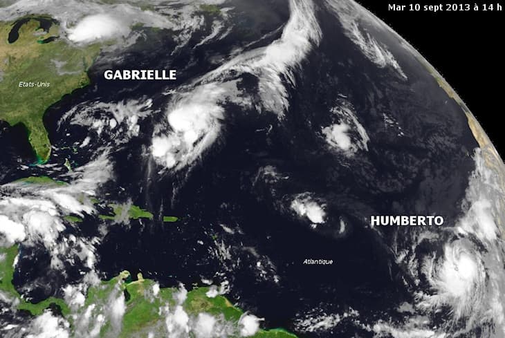 Image d'illustration pour Tempête tropicale Gabrielle (Bermudes - Atlantique)