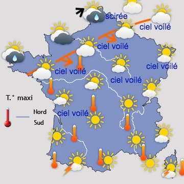 Week-end mitigé sur la moitié Nord, mais belle semaine à venir