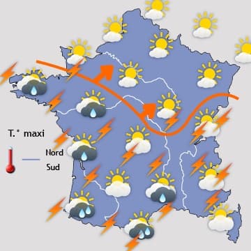 Encore une semaine très orageuse !!