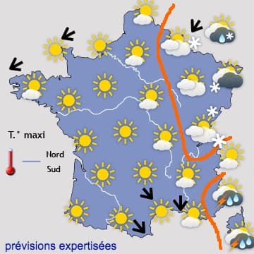Fin des gelées à partir de mardi