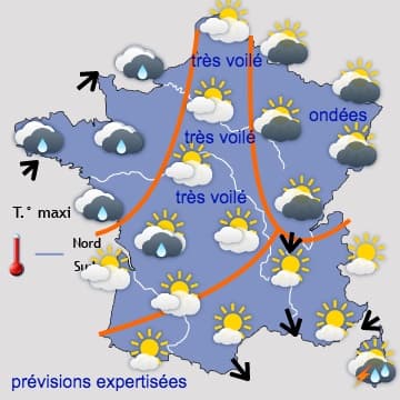 Retour de la pluie avant un week-end plus doux