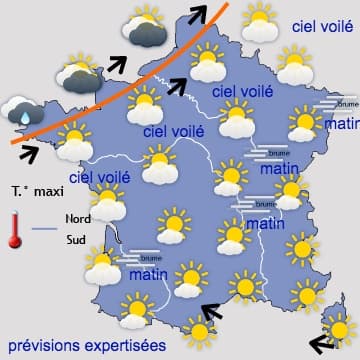 Le froid venu d'Islande va peu à peu s'imposer