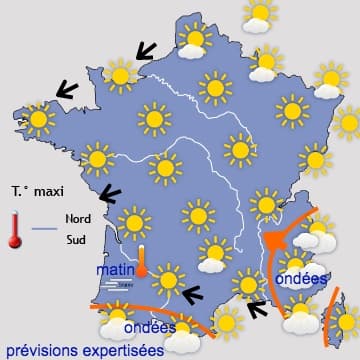 ESTIVAL jusqu'en milieu de semaine prochaine